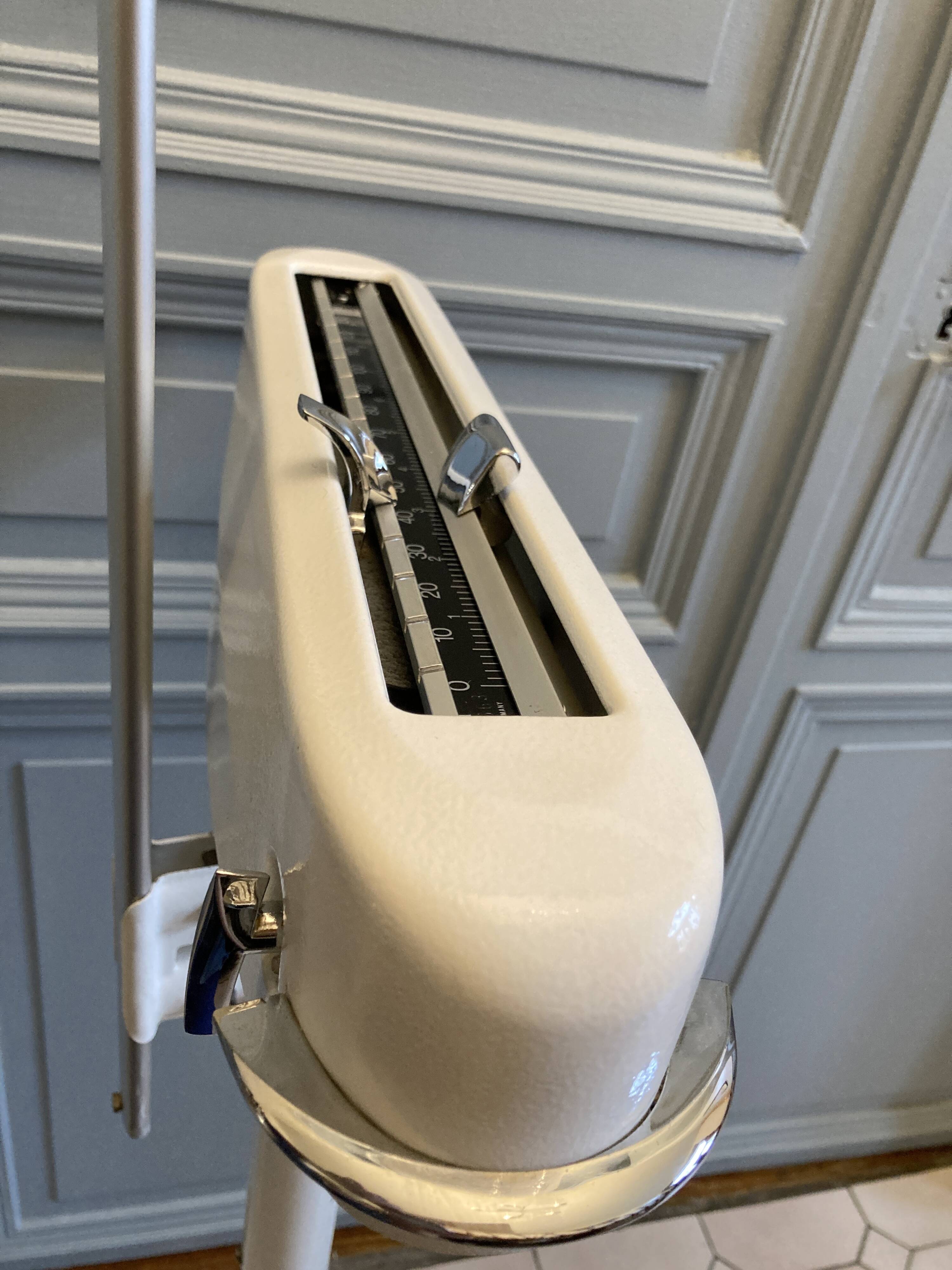 Personal scale and medicine measuring rod