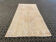 Handmade vintage pastel area rug