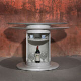 Two Tops Dining Room Table By Erwin Nagel For Rosenthal, 80s