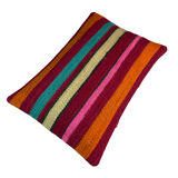 Vintage turkish kilim cushion cover, 30 x 50 cm