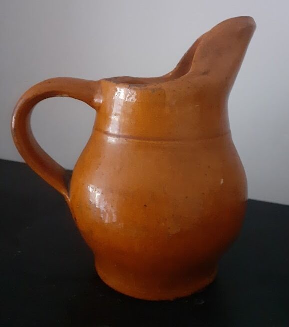 Terracotta pitcher