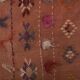 Vintage Turkish kilim, handwoven, 95x140 cm.