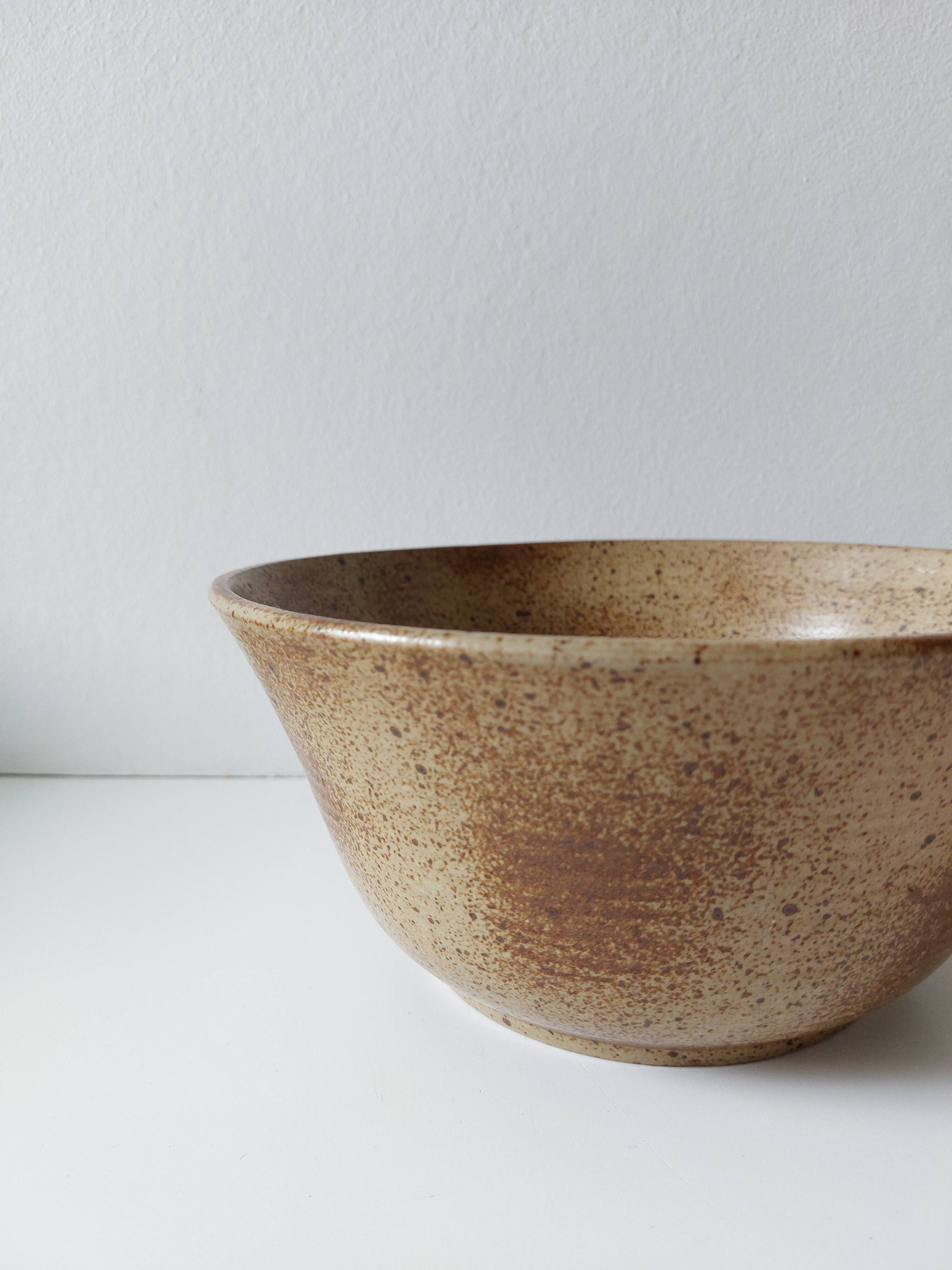 Vintage stoneware bowl