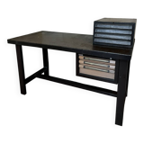 Industrial style metal desk/workshop