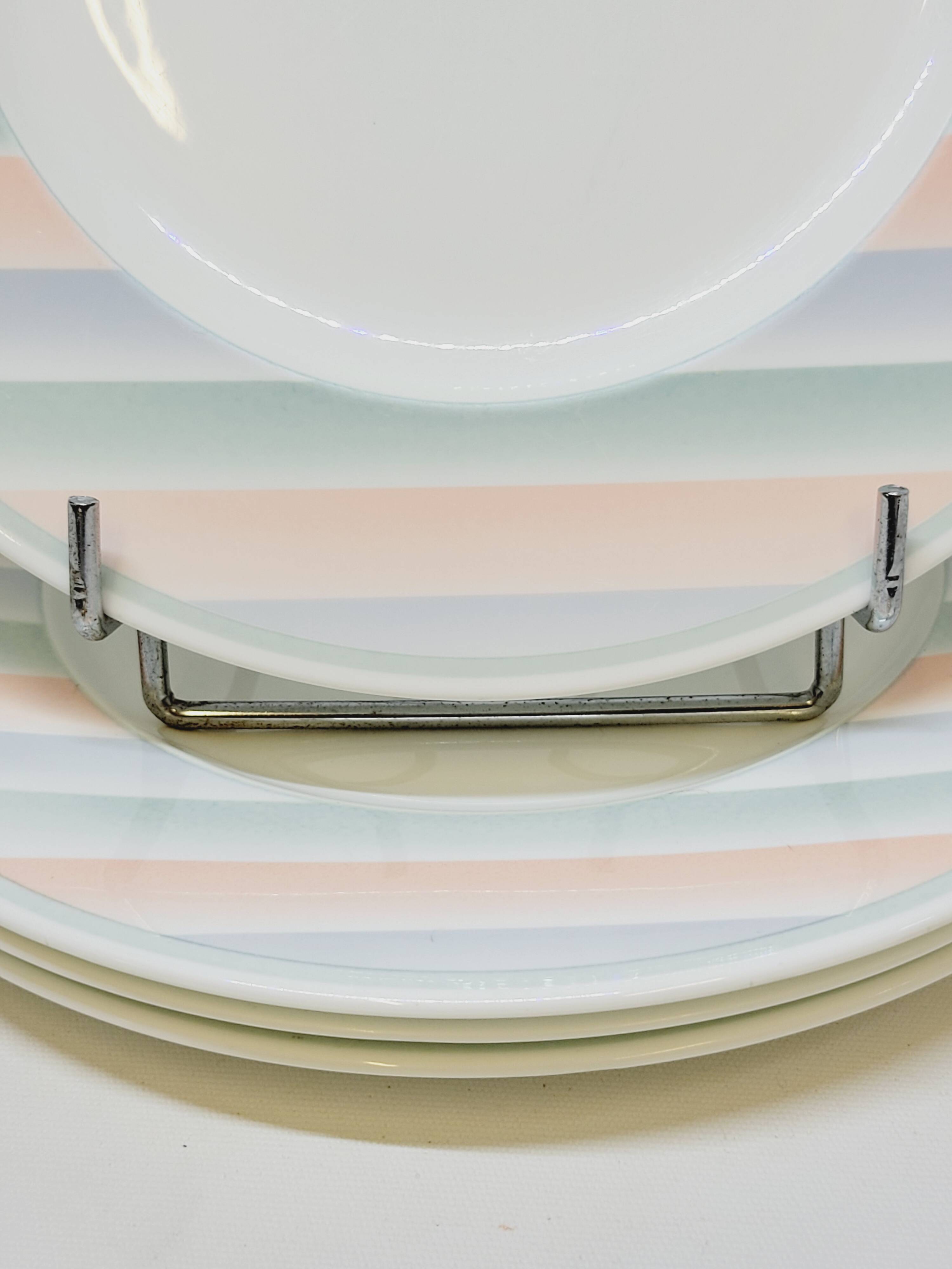 4 Large Villeroy & Boch Andante Dinner Plates 27 cm
