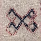 Ancien chemin de Kilim étroit turc 114x50 cm shabby chic, kelim vintage