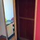 Armoire pieds compas relookée