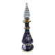 Purple glass perfume bottle