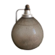 Dame jeanne vintage grillagée