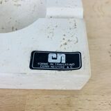 Travertine lighter and ashtray Cerri Nestore