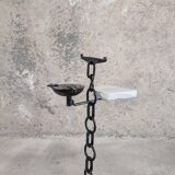 Cendrier en fer forgé