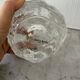 Kosta Boda Scandinavian Art Glass Tealight Holder / Ice Glass Candle H
