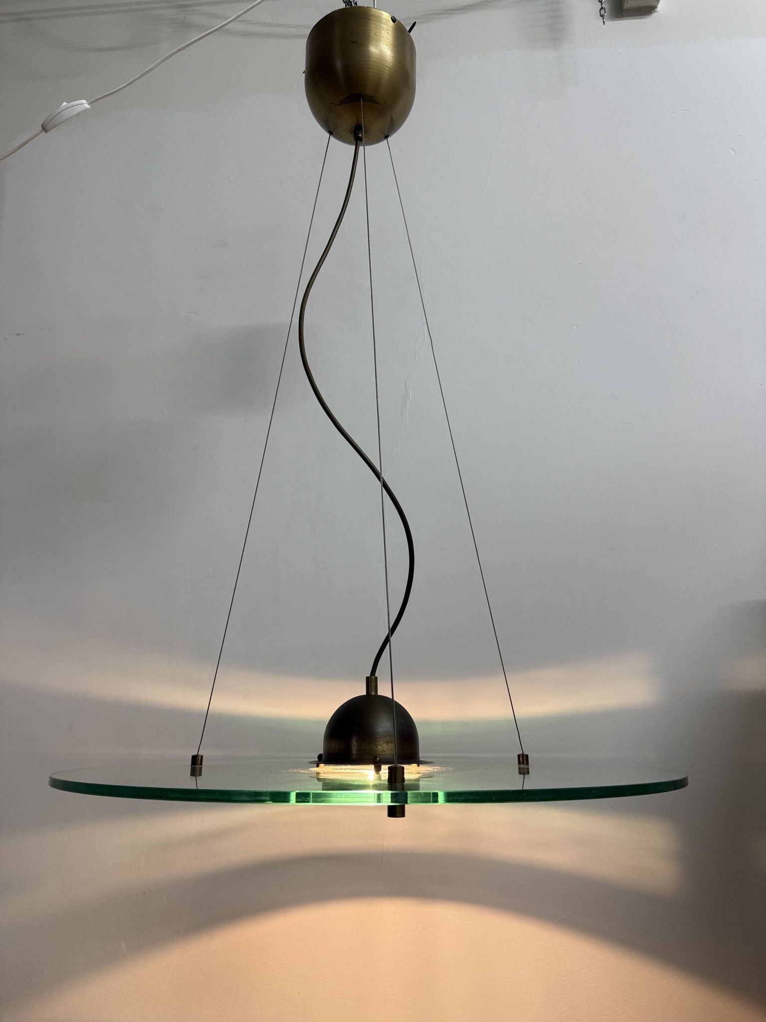 Sölken leuchten hanging lamp space age UFO , 1970s