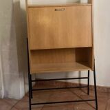 Wall-mounted secretary in the style of Jacques Hitier – 1960s