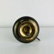 Vintage brass candlestick that raises and lowers.