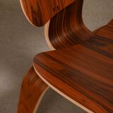 Charles & Ray Eames LCW Santos Palisander Lounge Chair for Herman Miller