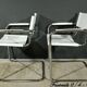 Fauteuils S33 en Cuir, attribués à M.Stam pour Fasem, Italie – 1970