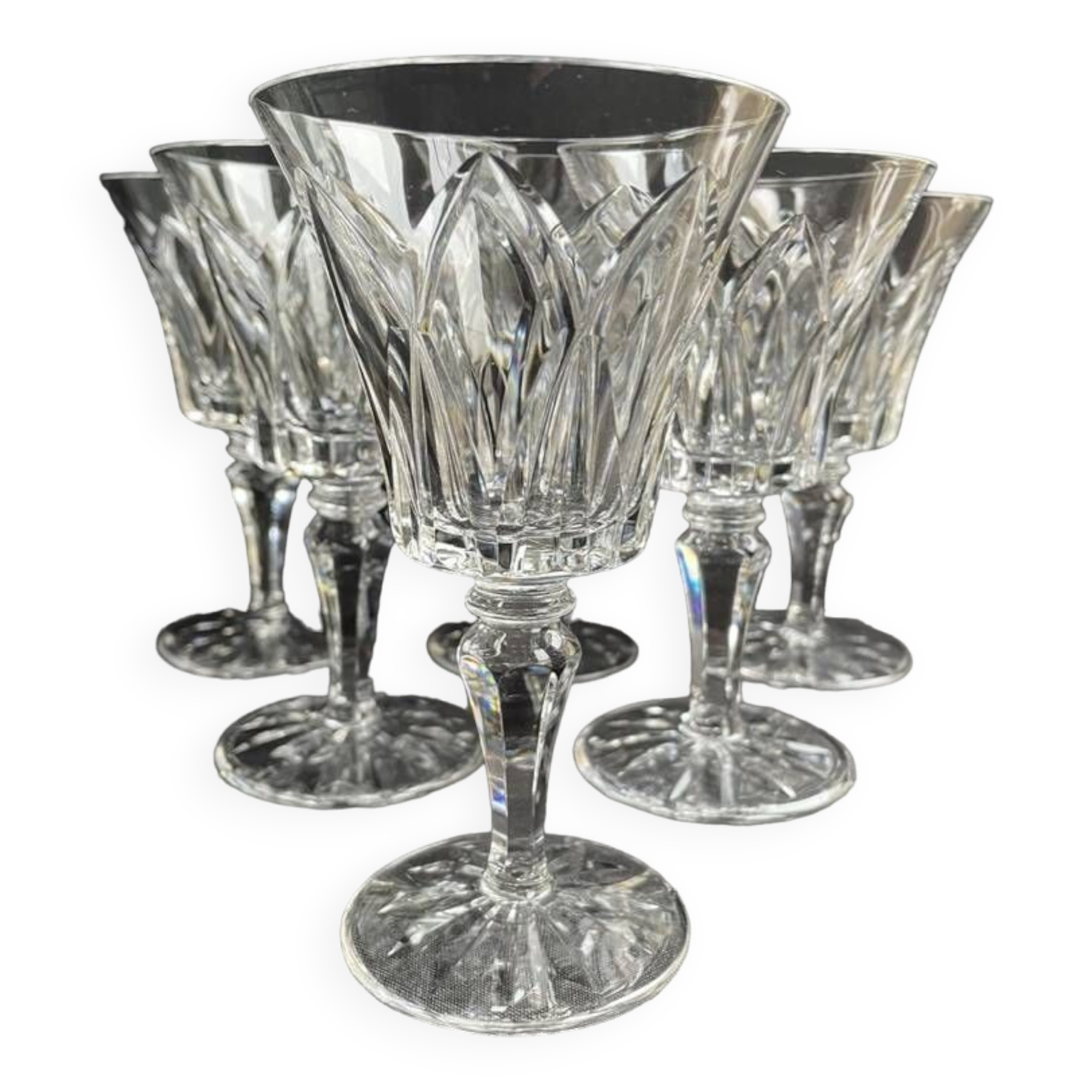 6 Wine glasses size n° 4 - Saint Louis Camargue service