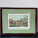 Old drawing frame - Hunting hounds