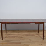 Mid-Century Danish Extendable Rosewood Dining Table, 1960s