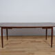 Table à manger danoise extensible en palissandre du milieu du siècle, années 1960