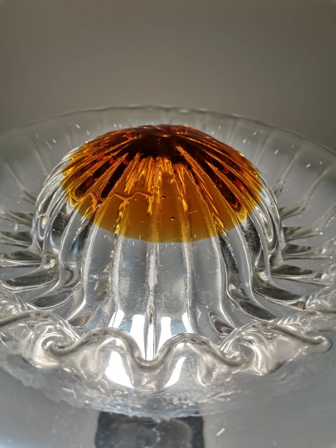 Lampe de table Mazzega, Murano, années 1970