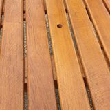 Round table of swing terrace