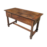 Table de ferme en chêne massif du XVIIE