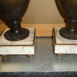 cherub vases
