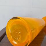 Trio of vintage glass paste vases