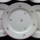 Set of 6 dessert plates in Niderviller earthenware Model Lille