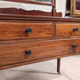 English mahogany dressing table