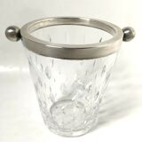 Crystal and solid silver ice bucket 800