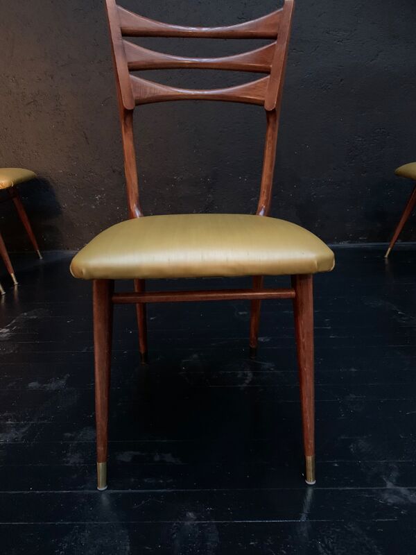 Stella, suite de 6 chaises design 1960