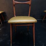 Stella, suite of 6 chairs design 1960