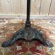 Table - Bistro side table with cast iron base and mosaic