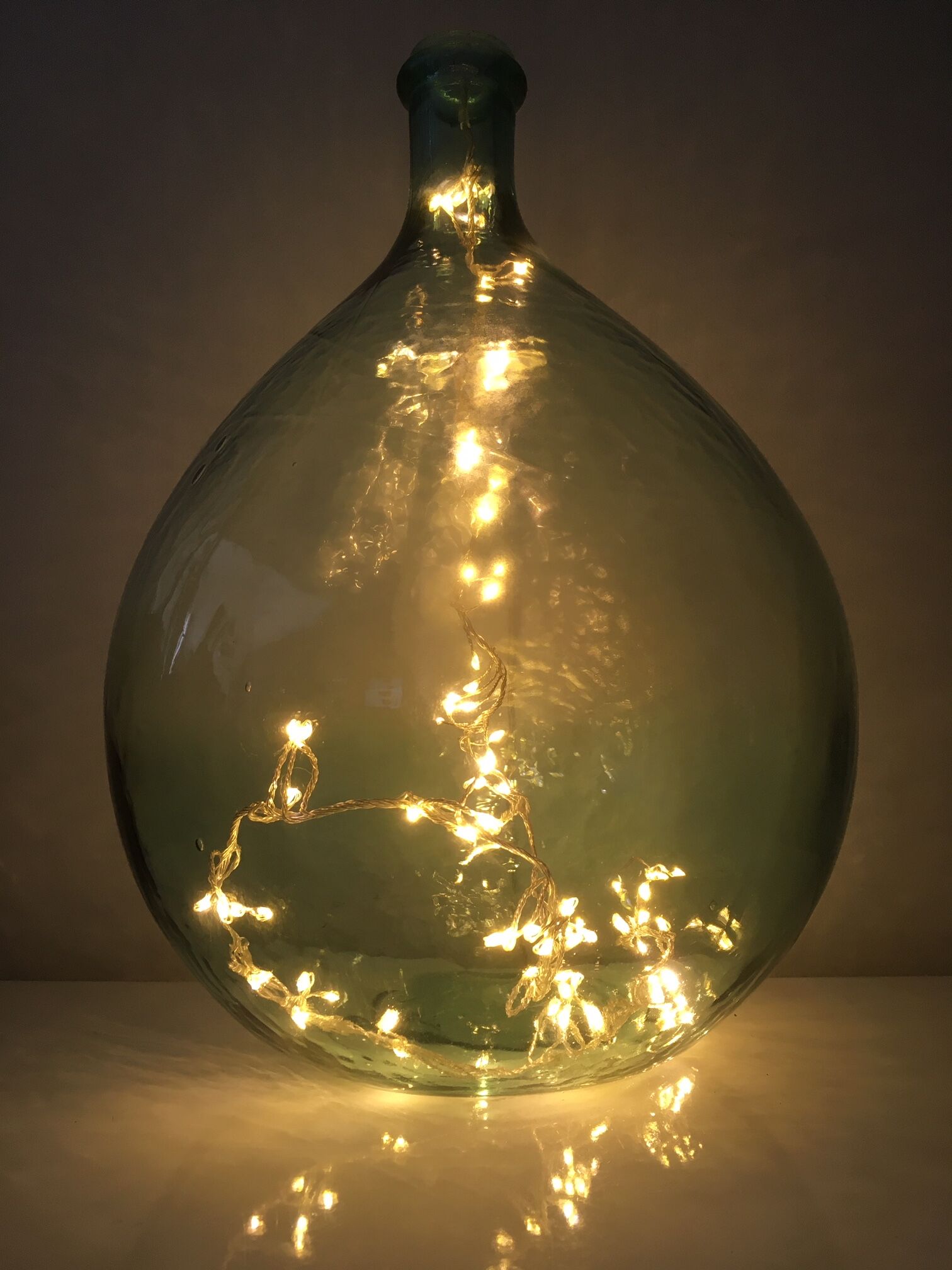 Demijohn 10 l bluish