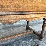 Old maie in solid oak