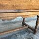 Old maie in solid oak