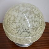 Ceiling light or glass lamp by Clichy Art Deco