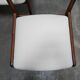 Set of 6 vintage Scandinavian teak chairs