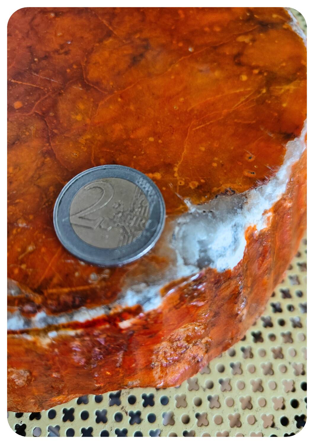 Cendrier rouge Romano Bianchi