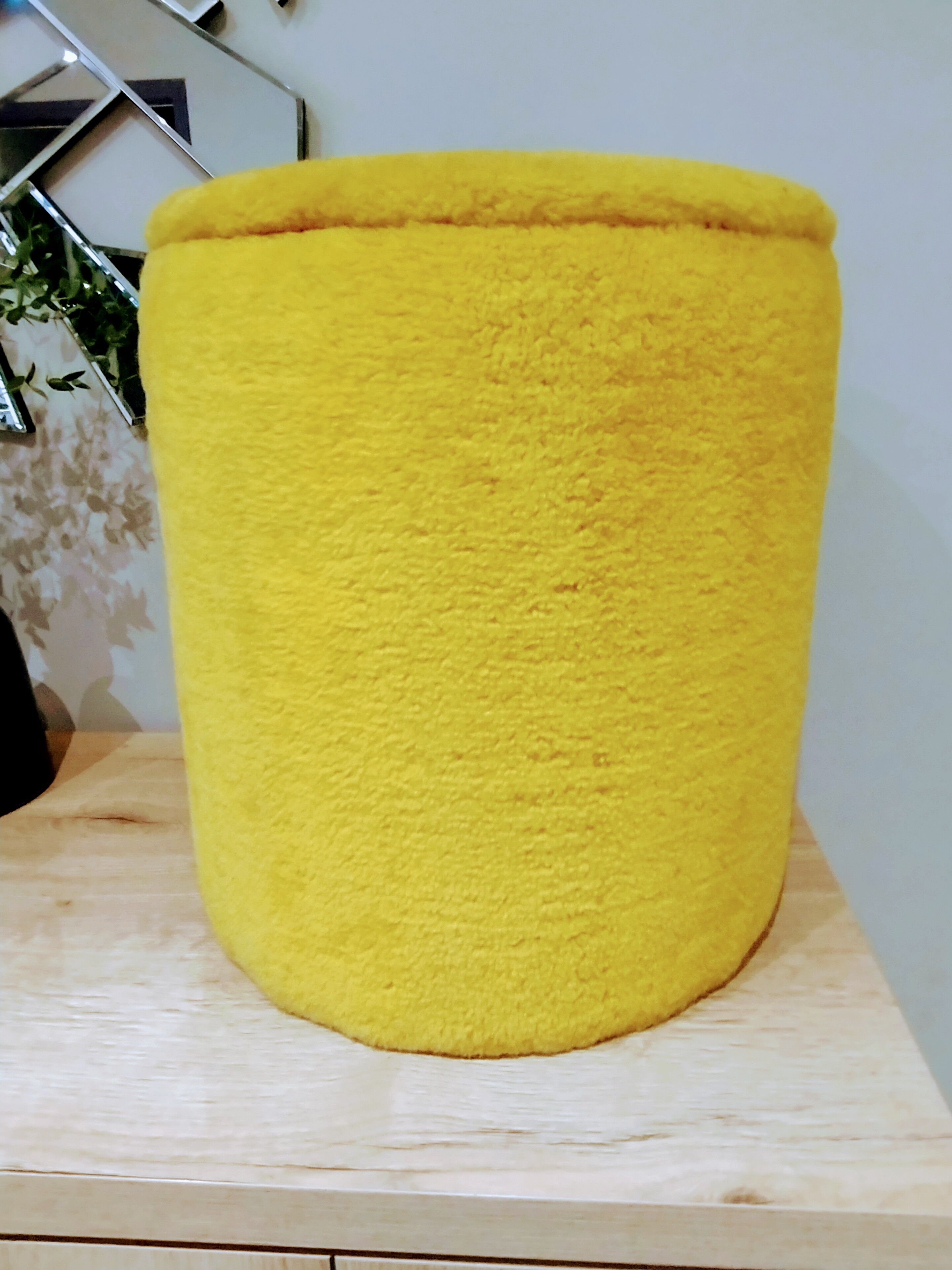 Ottoman vintage chest pouf 70