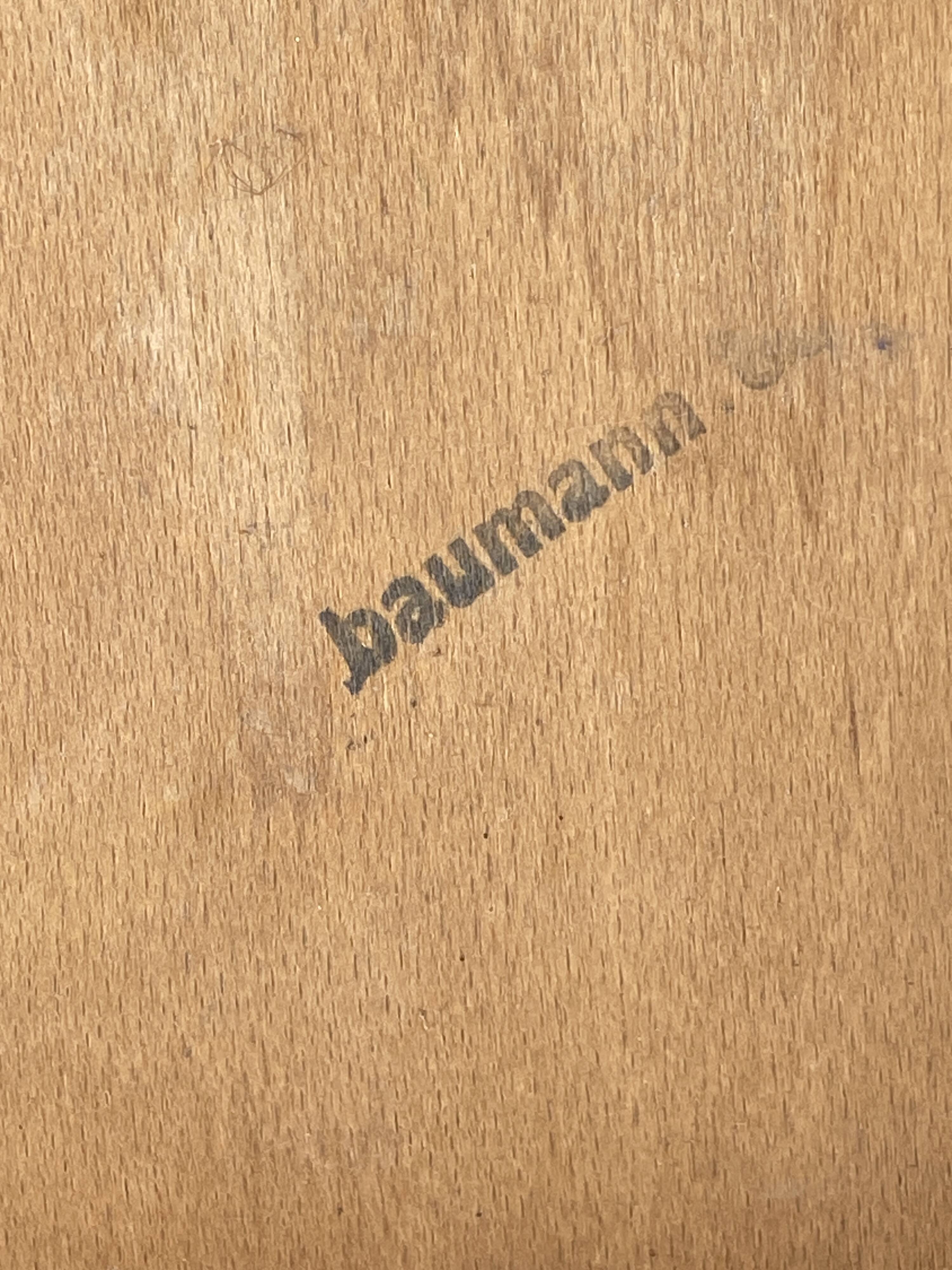 4 Viennese Baumann chairs Curved wood Restaurant Paris bistro