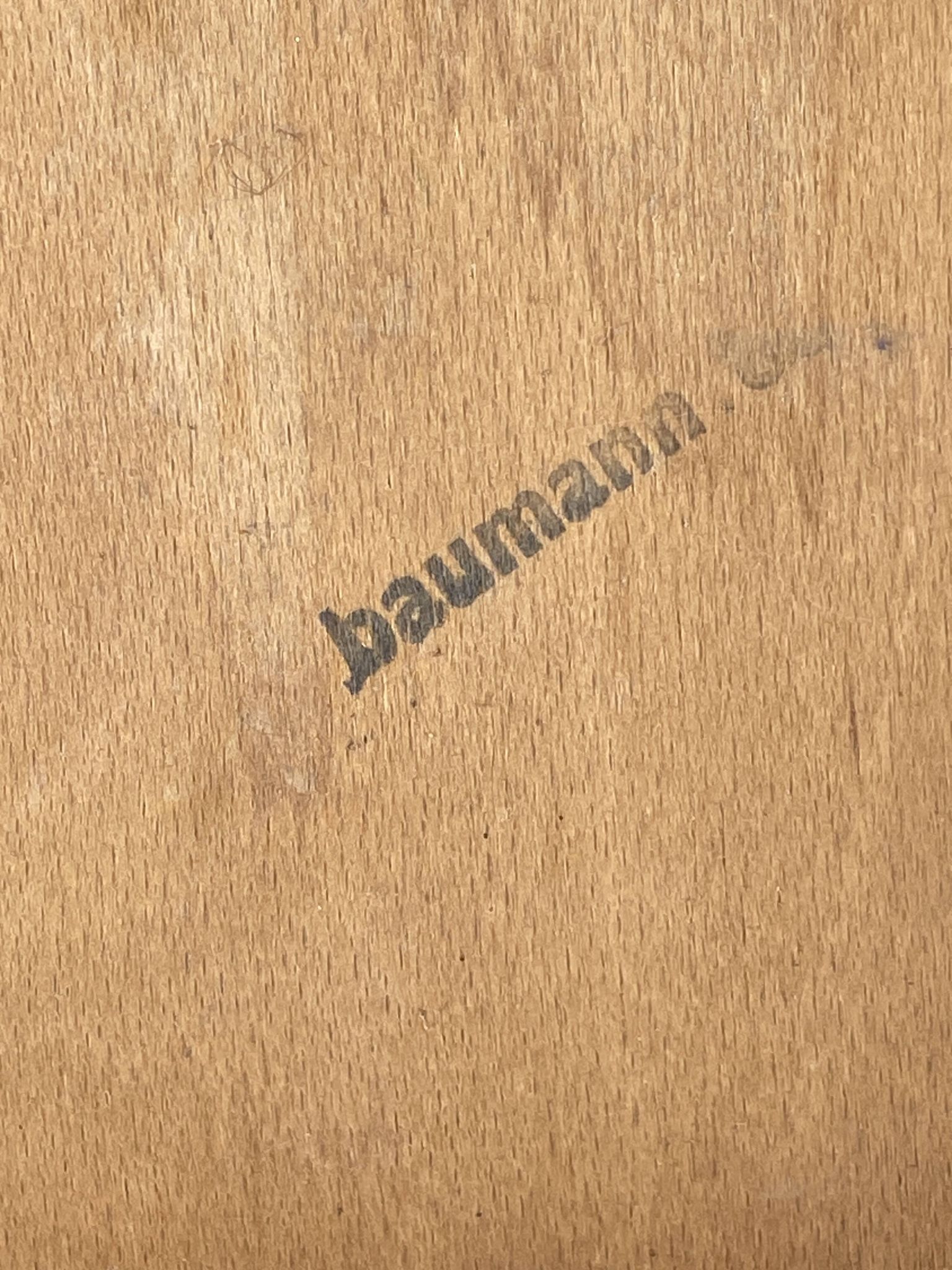4 Viennese Baumann chairs Curved wood Restaurant Paris bistro