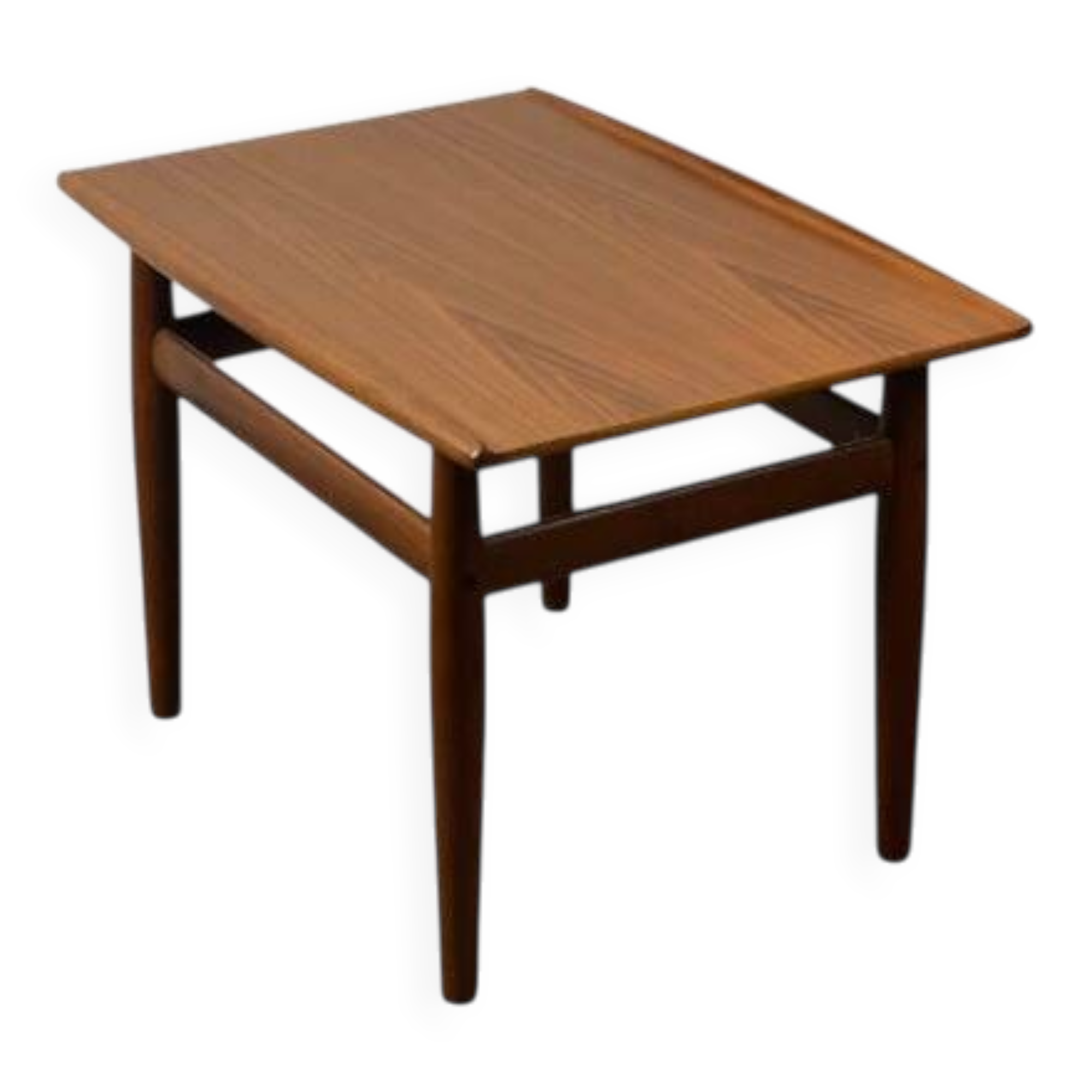Danish teak coffee table by Grete Jalk, Møbelfabrik, 1960. Rare model