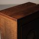 Modernist oak and leather furniture – France, circa 1940