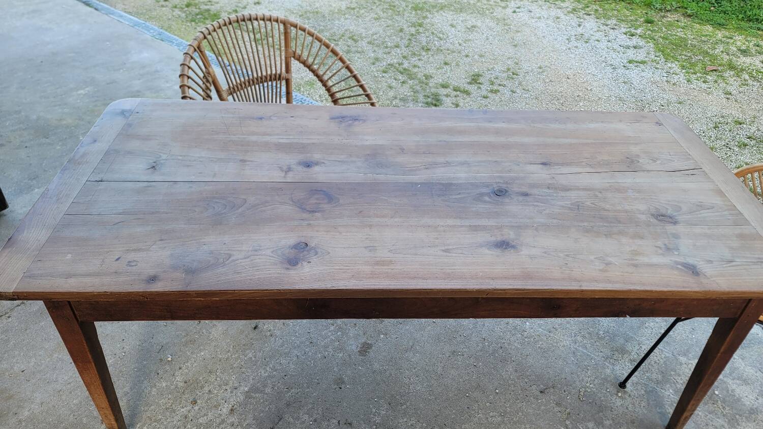 Old farm table