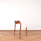 Chaises Modèle 71 en Teck par Niels Otto (NO) Møller pour JL Møllers, 1950