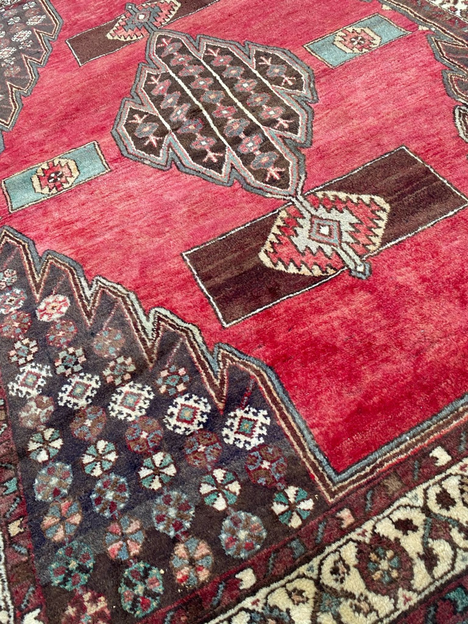 Persian carpet mazlaghan 132x200 cm